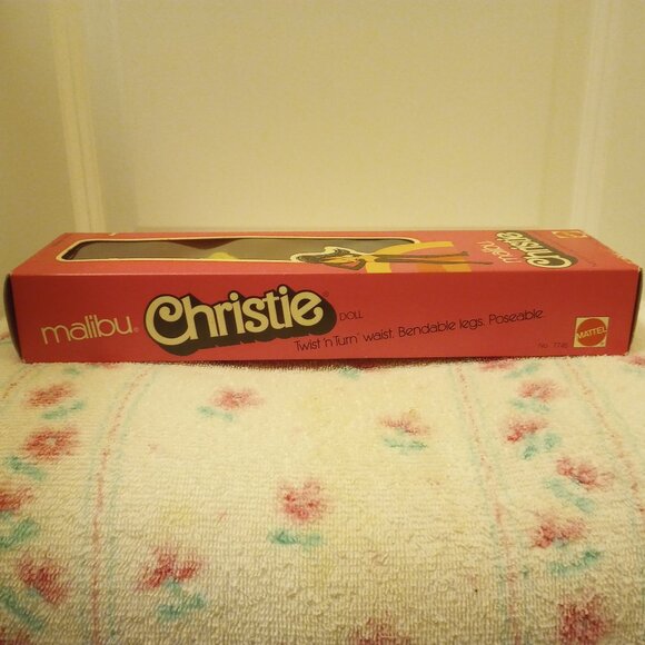 Mint-in-Box Rare Vintage 1975 Malibu Christie Barbie Doll, No. 7745 - Picture 12 of 15